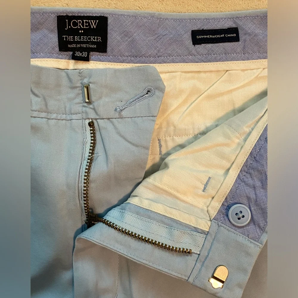 *NEVER WORN* J. Crew The Bleecker Summerweight Chino | Size: 30x30 | Light Blue
